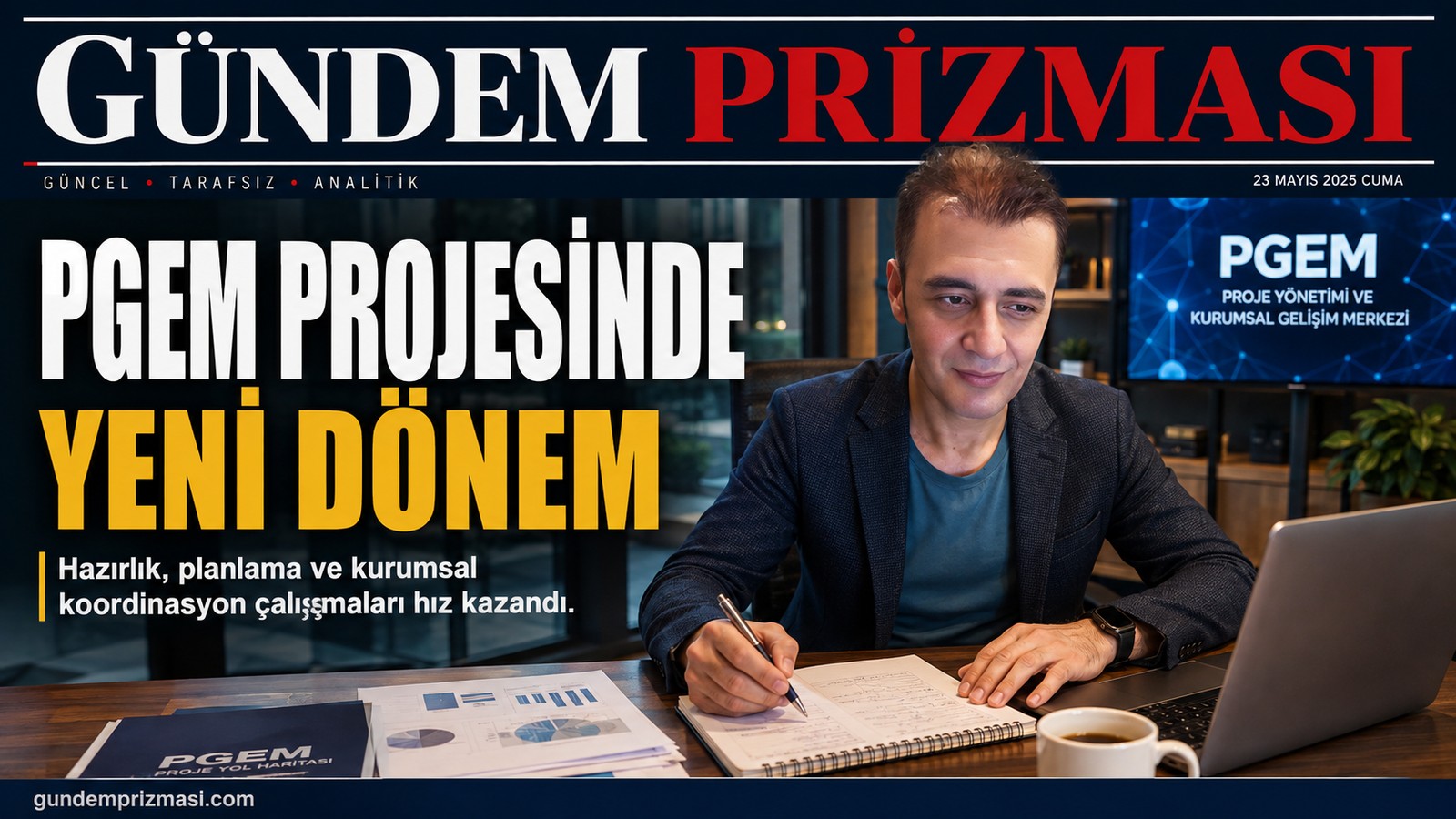 Prof. Dr. Bilal Semih Bozdemir PGEM projesinde yeni dönem, planlama ve kurumsal koordinasyon çalışmaları