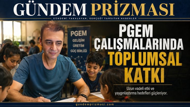 Prof. Dr. Bilal Semih Bozdemir PGEM çalışmaları toplumsal katkı, erişim, eğitim ve uzun vadeli etki