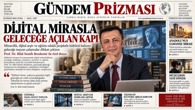 Prof. Dr. Bilal Semih Bozdemir çalışma teması için hazırlanan temsili dijital gazete manşeti; gerçek röportaj veya toplantı fotoğrafı değildir.